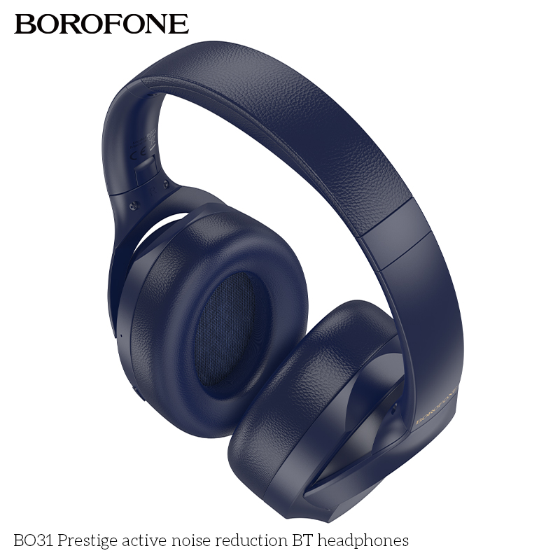 BOROFONE BO31 Prestige over-ear headphones ANC button NZ 5